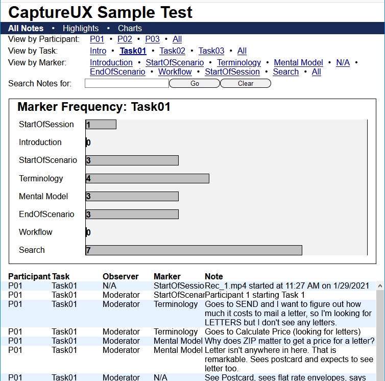 Usability Test Report: CaptureUX